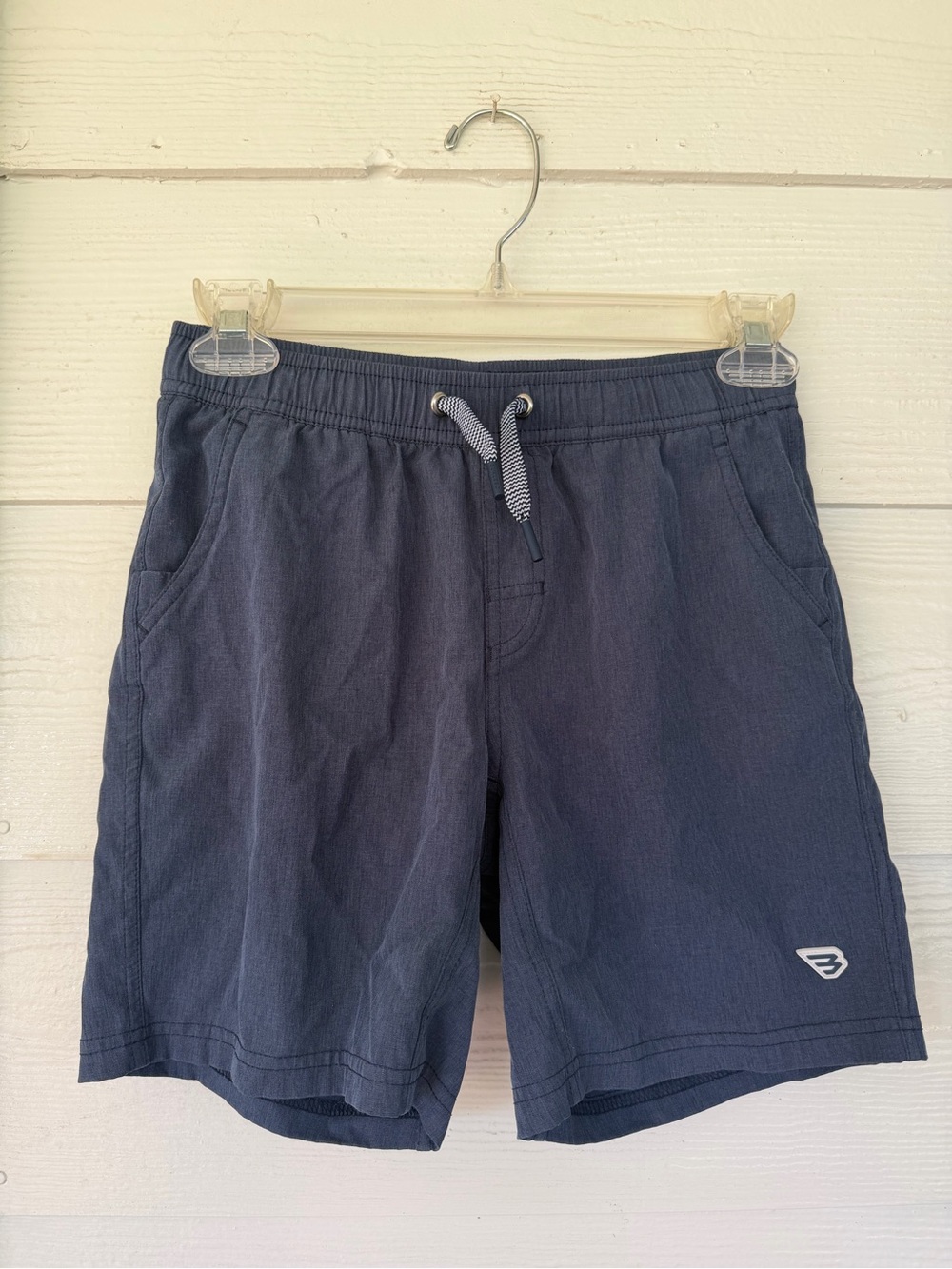BURLEBO Kids Swim Trunks - Navy